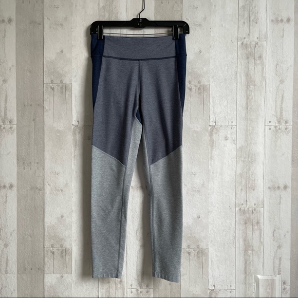 Outdoor Voices Pants - Outdoor Voices Tri Colorblock  blue grey size medium